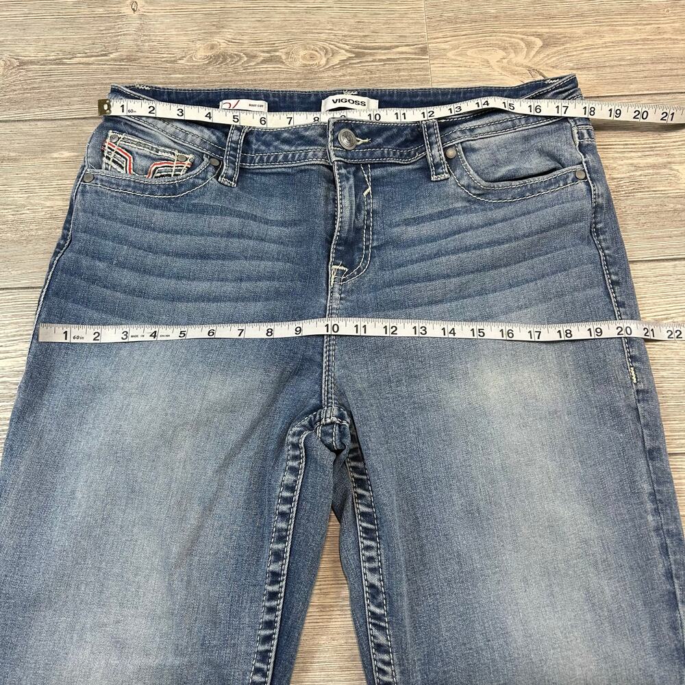 Vigoss Bootcut Jeans, Size 16, Stars & Stripes Pockets, EUC - Picture 4 of 7